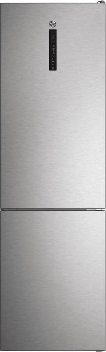 Hoover H-FRIDGE 700 HOCE7620CX Vrijstaand 377 l Aluminium — afbeelding 1