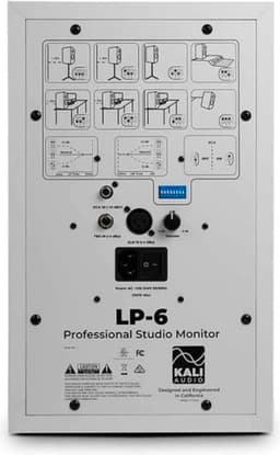 Kali Audio LP-6 2nd Wave - Professional Studio Monitor - Wit — thumbnail 2