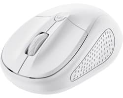 Trust Primo - Draadloze Muis - Compact - Links- en Rechtshandig - 1600 DPI - Wit