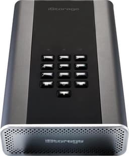 iStorage diskAshur DT2 - externe harde schijf - 6 TB - Cijfercode - Zwart - Grafiet — thumbnail 5