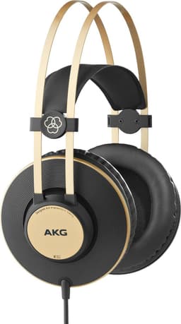 AKG K92 Zwart, Goud Circumaural Hoofdband koptelefoon — thumbnail 2