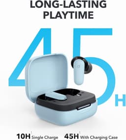 soundcore P30i by Anker Noise Cancelling Earbuds - Slimme noise cancelling - Krachtige bas - 45 uur speeltijd - 2-in-1 houder - IP54 draadloze oordopjes - Bluetooth 5.4 - App-bediening TD — thumbnail 4
