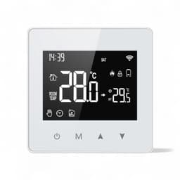 Thermostaat | Wifi opbouw 2-draads | Touchscreen | Tuya Smart Life | Spraakbediening | Wit — thumbnail 2