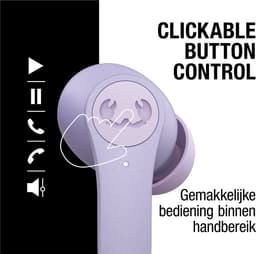 Fresh ’n Rebel Twins Rise - Draadloze Oordopjes met Noise Cancelling - Draadloos Opladen - 30 Uur Speelduur - Dreamy Lilac — thumbnail 4