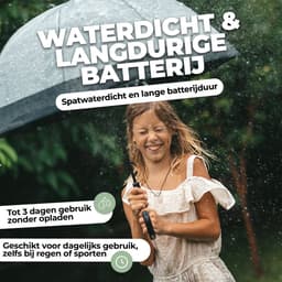 Denver Smartwatch Kinderen - Bellen/SMS/Whatsapp - Voor Android & iOS - Stappenteller - Slaapactiviteit - Hartslag, Bloeddrukmeter, Sportmodus - SWK120GN — thumbnail 3