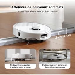 Roborock Qrevo Curv - Robotstofzuiger met multifunctioneel station 3.0 - 18500 Pa - Anti-klit systeem — thumbnail 3