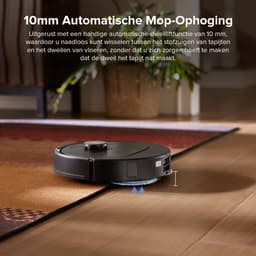 Roborock QV 35S Robotstofzuiger– 10000 Pa zuigkracht– Dubbele anti-klitborstels– Slimme obstakelvermijding– Dubbele opklapbare– Draaiende dweilen– Automatisch dweilen– Zelfdrogend– Zwart–Qrevo plus Upgrade — thumbnail 3