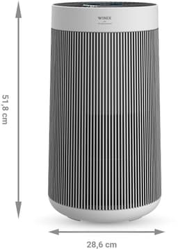 Winix T800 Wifi - Slimme Luchtreiniger met vervangbaar 3-in-1 Hepa filter + PlasmaWave Technologie - Cadr 500m³ p/u en tot 120m² - Getest en Gecertificeerd op Hooikoorts, Allergie en Fijnstof - Winix Smart App, Google Assistant, Amazon Alexa — thumbnail 3
