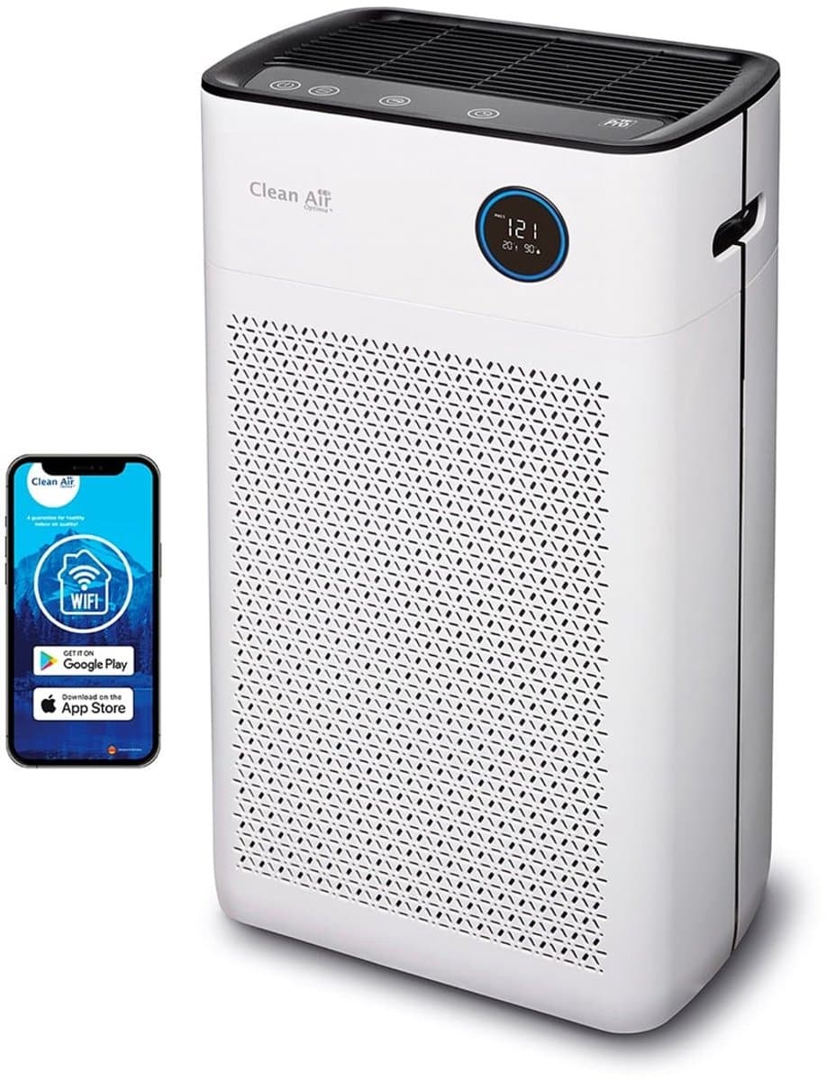 Clean Air Optima® CA-509Pro Smart - Intelligente HEPA UV-C Ionisator Luchtreiniger - Ultrastille Werking — afbeelding 1