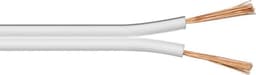 Luidspreker kabel (CCA) - 2x 4,00mm² / wit - 50 meter — thumbnail 1