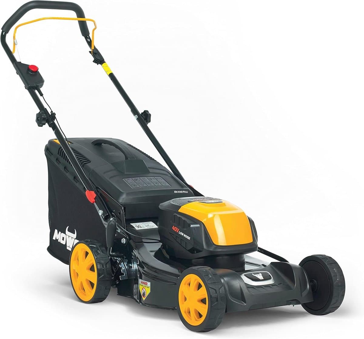 Accu grasmaaier met lithium-accu 41 cm en ruimtebesparing voor tuinen tot 400 m² — afbeelding 1