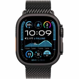 Apple Watch Ultra 2 GPs + Cellular 49mm Black Titanium Milanese Loop Medium Smartwatch — thumbnail 5