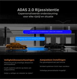 4K Ultra HD Dashcam Auto Voor en Achter Camera - GPS - 3 Inch Beeldscherm - DDPAI Z60 — thumbnail 4