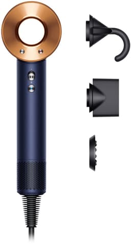 DYSON Supersonic Straight + Wavy Blue/Copper Föhn Blauw — thumbnail 1
