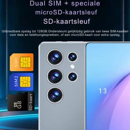 2025 5G Nieuwe 10,36-Inch Tablet Android 16GB RAM 1TB ROM Android 12000mAh Batterij 16MP 32MP 10-Core Dual SIM Netwerk Bluetooth - zwart — thumbnail 5