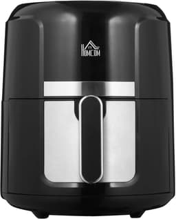 Premie Airfryer - 4L - met Digitaal Touchscreen en 12 Kookprogramma's - 80ºC tot 200ºC - 1300W - Zwart — thumbnail 1