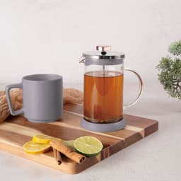 PISTON KOFFIE THEE INFUSER 800ml BERLINGER HAUS BH-8589 TAUPE — thumbnail 3