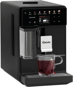 Bartscher Volautomatische Koffiemachine Easy Slim 200 - 15 Programma’s - 200g Bonenreservoir - 1.3L Watertank - Compact Design - 215x455x345mm - Horeca Koffiemachine - Koffieapparaat — thumbnail 4