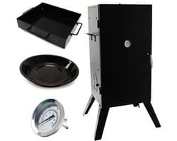 Eurocatch Shadow Chef Smoker - Rookoven - Rookkast - Incl. Thermometer - Rookhaken - Roosters