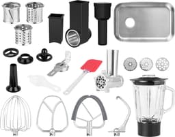 ECG FORZA 7800 Ultimo Argento - Keukenmachine - 8 liter - 1800 W - Zilver — thumbnail 5