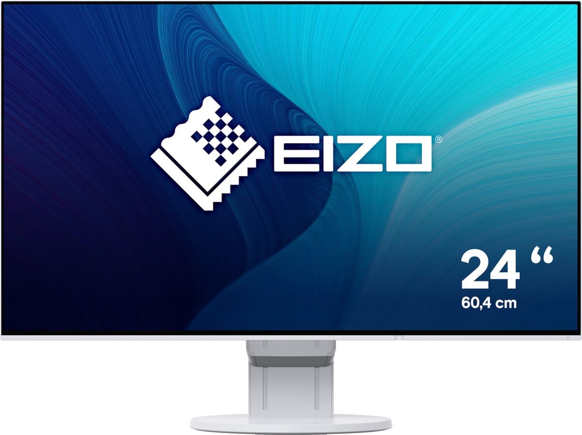 EIZO FlexScan EV2451 23.8'' Full HD IPS Wit computer monitor — afbeelding 1