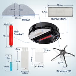Accessoires Set Geschikt voor Xiaomi Roborock S7 / S7 MaxV / S7 MaxV Plus / S7 MaxV Ultra - Vervangbare Robot Stofzuiger Onderdelen — thumbnail 3