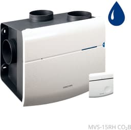 Orcon MVS 15RH CO2B 520m3/h + CO2 sensor met ingebouwde RFT bediening + vochtsensor — thumbnail 1
