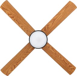 EGLO Trinidad Plafondlamp met ventilator - 122cm - AC longer life - Zwart - Dimbaar - Instelbaar wit licht — thumbnail 3