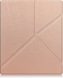 Hoesje Geschikt voor Kobo Elipsa 2E Hoes Book Case Trifold - Hoes Geschikt voor Kobo Elipsa 2E Hoesje Book Cover - Rosé Goud — thumbnail 1