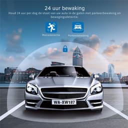 Dual Dashcam - Dashcam Voor Auto 1080p Full HD - Voor en Achter Camera Met 3-inch Lcd-Display – Auto Camera Met Bewegingsdetectie - Nachtzicht - Versnellingssensor — thumbnail 3