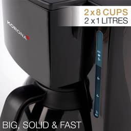 Equivera Koffiezetapparaat Met Thermoskan - Koffiezet - Koffiezetapparaat - Koffiezet Apparaat - Must Have Voor In Uw Keuken — thumbnail 2