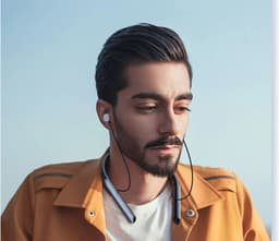 OnmiMartNekband Oordopjes -draadloze oordopjes - met Active Noise Cancelling - Ooortjes draadloos-bluetooth 5.2 oordopjes - In-Ear - Sport Oordopjes - Bluetooth Oordopjes voor Hardlopen, Fietsen en Fitness - Zwart — thumbnail 2
