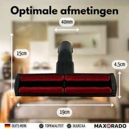 Maxorado Dierenhaar stofzuiger borstel geschikt voor Dyson V7, V8, V11, V15 - mondstuk tegen dierenhaar - stofborstel — thumbnail 3