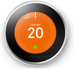 Google Nest Learning Thermostat - Slimme thermostaat - Wit — thumbnail 2
