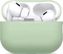 Studio Air® Airpods Hoesje Pro 2 Siliconen Case - Licht Groen - Soepel Airpod Hoesje voor Airpods Pro 2 (2022) — thumbnail 1