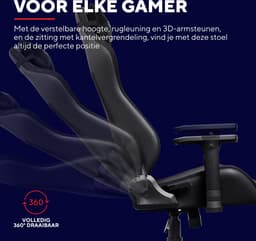Trust GXT 714 Ruya Gaming Stoel Zwart — thumbnail 4