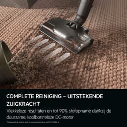 AEG AP82UB25DB Ultimate 8000 - Steelstofzuiger draadloos - Dierenhaar - Draadloze steelstofzuiger - Krachtige motor - Gemakkelijk huisdierhaar verwijderen - Led verlichting - Vacuum cleaner - Stofzuiger met accu - Vloerlaadstation — thumbnail 3