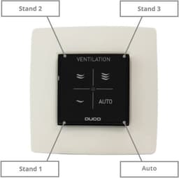 DucoBox alles-in-een pakket DucoBox Silent Connect 400 mÂ³/h + RFT zender + 4 ventielen - randaarde stekker — thumbnail 4