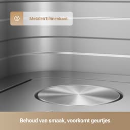 Dreame MOVA FD10 Pro heteluchtfriteuse - 5,5 L digitaal touchscreen - 1500 W vermogen - 100+ voorinstellingen — thumbnail 5