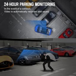 Lexium Dashcam voor auto - Dashcam - Dashcam voor auto voor en achter - Dashcam voor en achter - Dashcam voor en achter draadloos - Dual dashcam — thumbnail 4