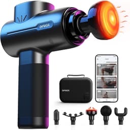Warmtefunctie Bluetooth Massage Gun - Spiermassagepistool met Type-C opladen - Herstel van spierontspanning Massage gun — thumbnail 1