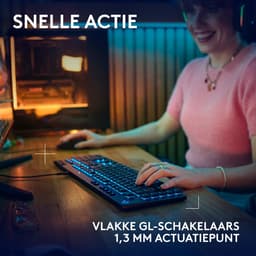 Logitech G915 X - Bedraad Gaming Toetsenbord - Tactile - Qwerty - Zwart — thumbnail 4