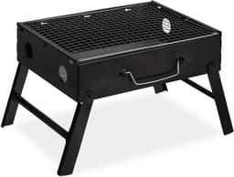 Houtskool BBQ - Barbecue - Inklapbaar - Barbecue Houtskool - Tafel Grill - Camping - Strand - Festival - Park — thumbnail 1