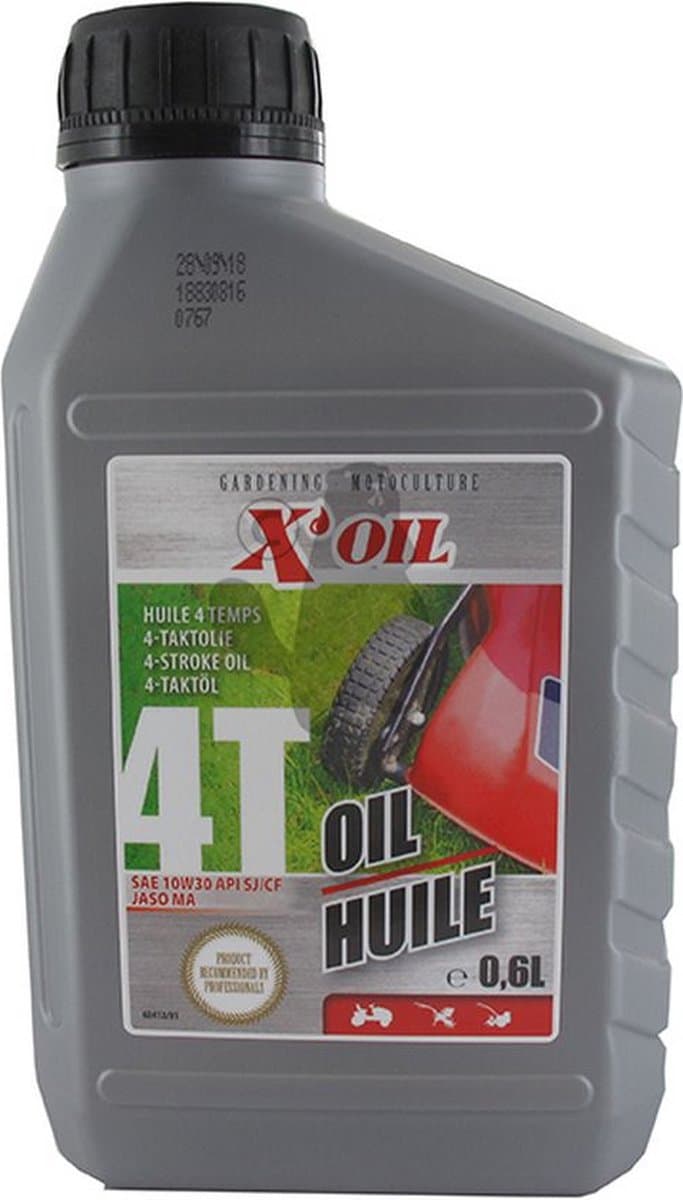 X'oil SAE 10W40 4-taktolie 2 liter — afbeelding 1