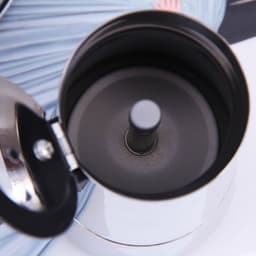 JAQZY Espressomachine - Elektrisch - 500W - Instelbare Temperatuur 0 tot 200°C - 5 Vermogensstanden - 300 ml/ 6 Kopjes - Makkelijk — thumbnail 4