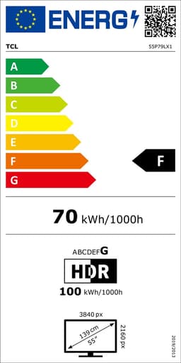 TCL 55P79L - 55 inch - 4K QLED - 2026 - Smart TV — thumbnail 2