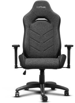 Trust GXT 723 Ruya Fabric - Gaming Stoel - Gamestoel - Bureaustoel - Verstelbaar - Gamingstoel - Gaming Chair - Grijs — thumbnail 1