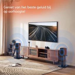 Thuys - Luidspreker Standaard - Speaker Vloerstandaard - Extra Stevig - Bruin — thumbnail 5