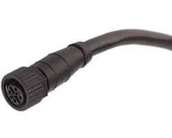 Stroomkabel, backbone- of dropkabel, mannelijke stroomkabel met 5 pinnen, 1 m/39,4 inch lang voor NMEA2000-kabel, ABS-materiaal, IP67 waterdicht, geschikt voor NMEA