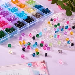 Transparante acrylkralen van 8 mm diameter, 640 stuks voor het maken van DIY sieraden met een heldere en lichte uitstraling — thumbnail 5